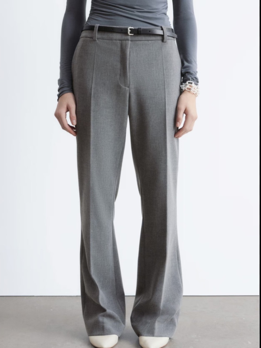 & Other Stories gray Trousers